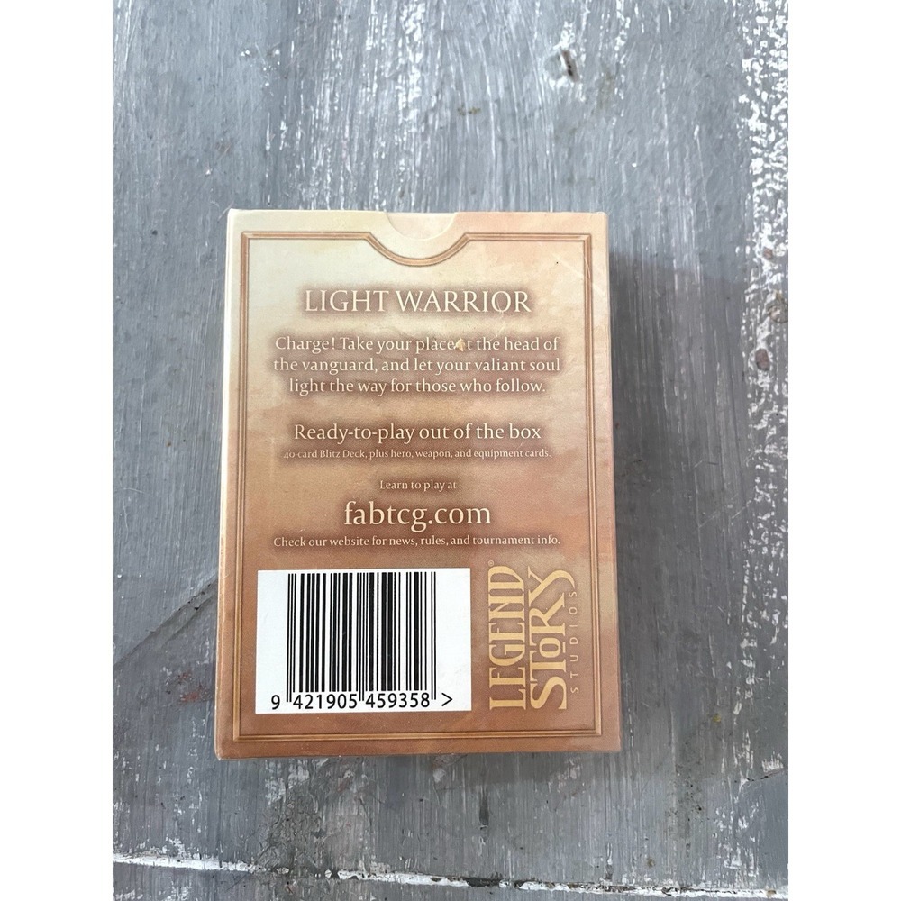 Flesh and Blood Monarch Blitz Deck Boltyn NEW Sealed Deck - Picture 2 of 2